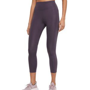 NWT Nike Women's Epic Fast Cropped Running Leggings Size XS Dark Raisin $55 L225